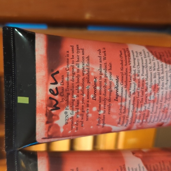Wen Finishing Treatment Cream Pomegranate 4 OZ Lot Of 2 Rosemary Aloe NEW NICE - Picture 4 of 10
